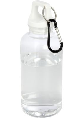 Oregon 400 ml RCS certified recycled plastic water bottle with carabiner