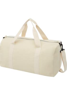 Pheebs 450 g/m² recycled cotton and polyester duffel bag 24L