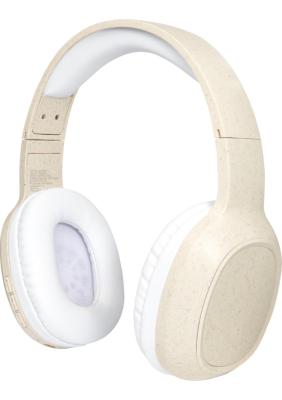 Riff wheat straw Bluetooth® headphones with microphone