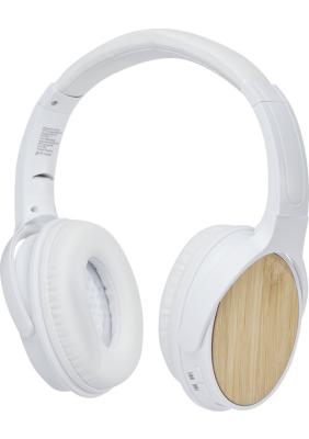 Athos bamboo Bluetooth® headphones with microphone