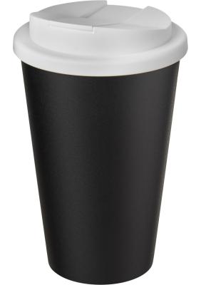 Americano® Eco 350 ml recycled tumbler with spill-proof lid