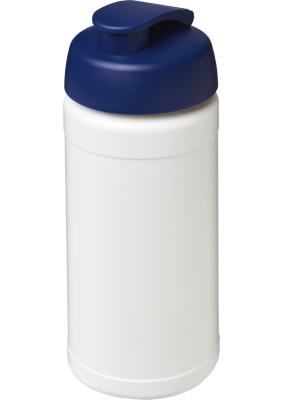 Baseline 500 ml recycled sport bottle with flip lid