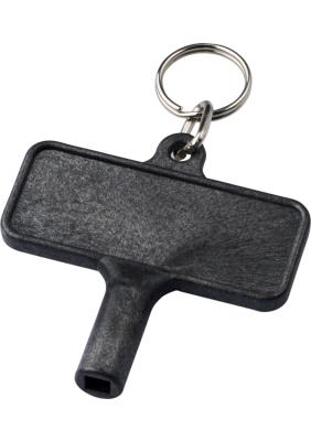 Largo plastic radiator key with keychain