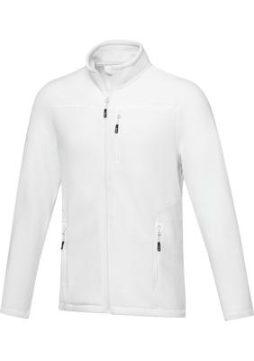 Amber men's GRS recycled full zip fleece jacket