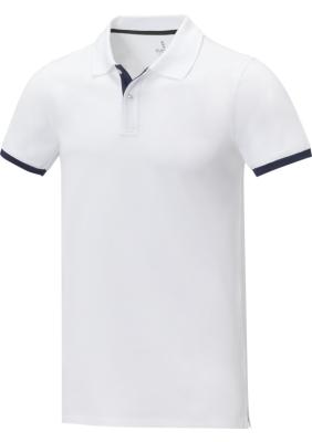 Morgan short sleeve men's duotone polo